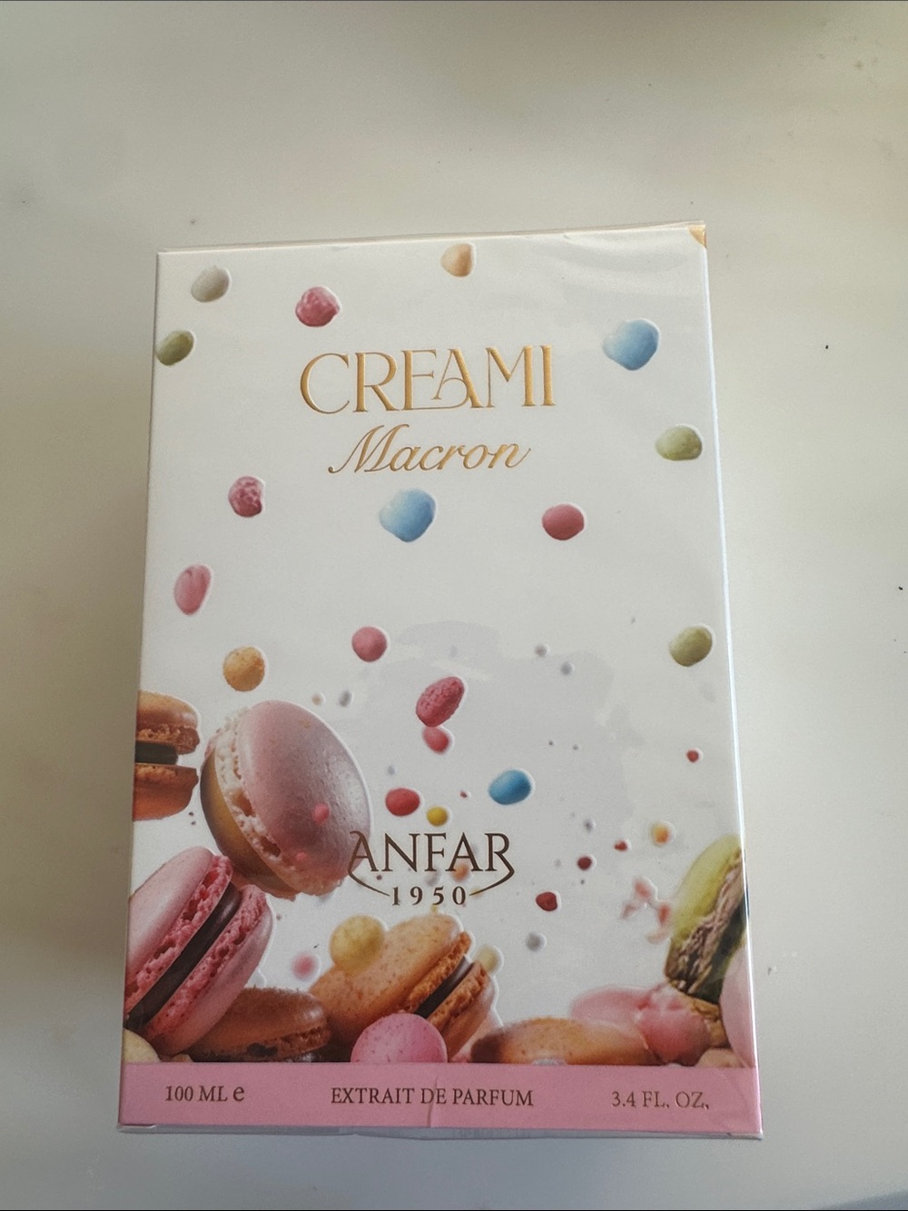 Anfar Creami Macaron Extrait de Parfum - Pink